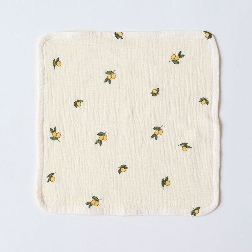 Муслиновый платок для новорожденных Magbaby Лимончики 30х30 см Желтый 101882