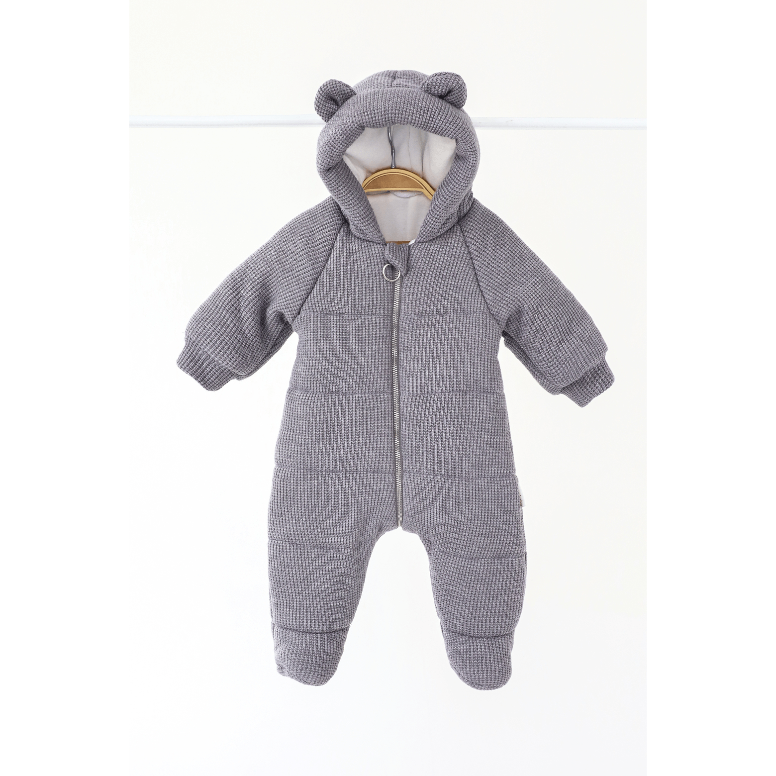 Демисезонный комбинезон для новорожденных Magbaby Creamy 0 - 12 мес Серый 136034