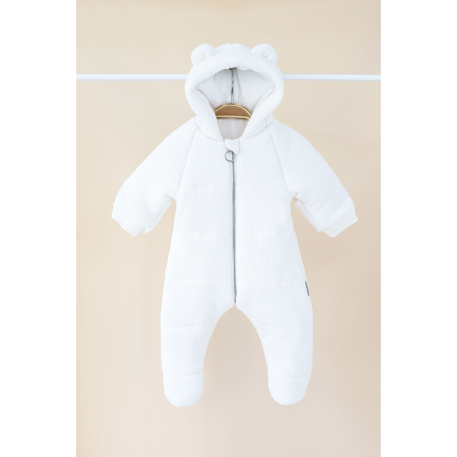 Демисезонный комбинезон для новорожденных Magbaby Creamy 0 - 12 мес Молочный 136026