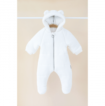 Демисезонный комбинезон для новорожденных Magbaby Creamy 0 - 12 мес Молочный 136026