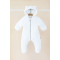 Демисезонный комбинезон для новорожденных Magbaby Creamy 0 - 12 мес Молочный 136026