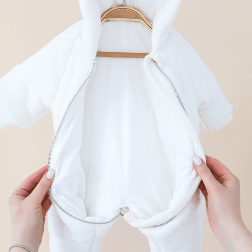 Демисезонный комбинезон для новорожденных Magbaby Creamy 0 - 12 мес Молочный 136026
