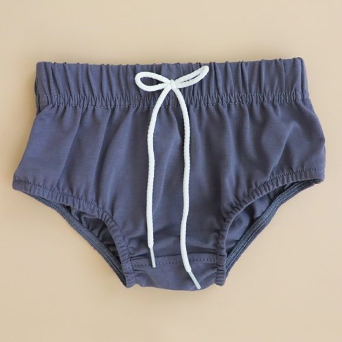 Блумеры трусики детские Magbaby Roomy 0 - 24 мес Хлопок Темно-серый 104839