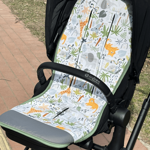 Матрасик в коляску ДоРечі Африка Зеленый 89х37 см 1930_24