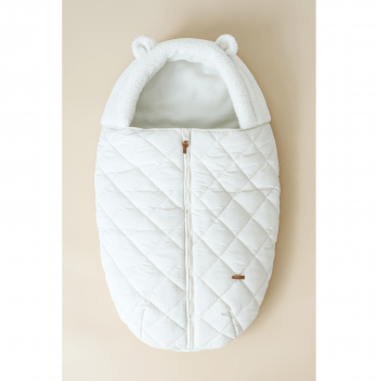 Конверт в коляску на флисе для новорожденных Magbaby Baloo 0 - 6 мес Молочный 133639