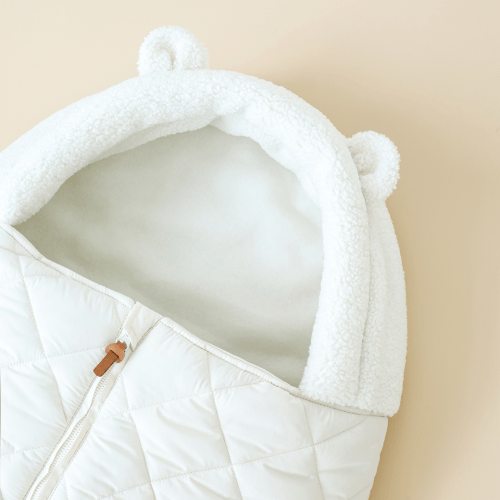 Конверт в коляску на флисе для новорожденных Magbaby Baloo 0 - 6 мес Молочный 133639