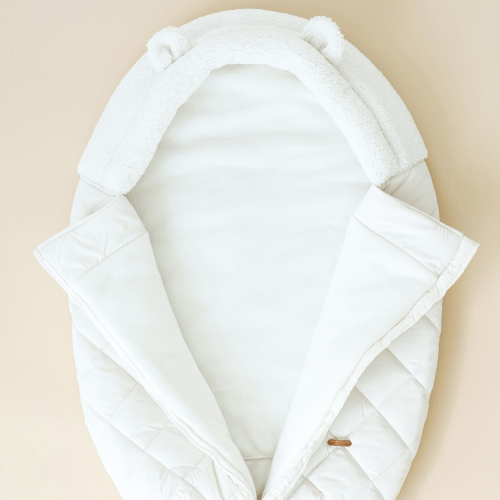 Конверт в коляску на флисе для новорожденных Magbaby Baloo 0 - 6 мес Молочный 133639