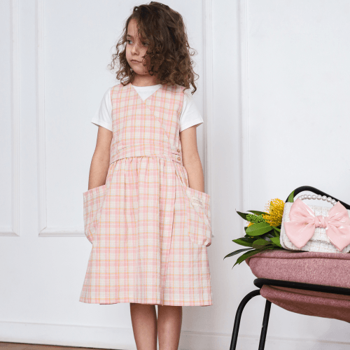 Летнее платье на девочку Magbaby Lily 1 - 6 лет Муслин Молочный 135307