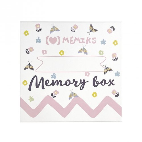 Альбом для новорожденных Memiks Привіт, крихітко! Memory Box Мальви Розовый М087