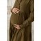 Платье для беременных и кормящих Lullababe Marseille Khaki Хаки LB05MR134