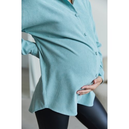 Рубашка для беременных и кормящих Lullababe Varna Мятный LB09VR164