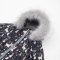 Комбинезон детский зимний ДоРечі Apollo с опушкой Волшебный лес 6 мес - 2 года Черный/Розовый 2048O
