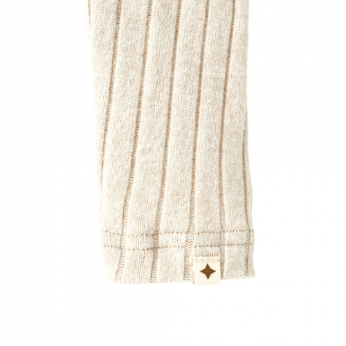 Лосини в рубчик детские Magbaby Alice 1 - 6 лет Вязаный трикотаж Бежевый 134347