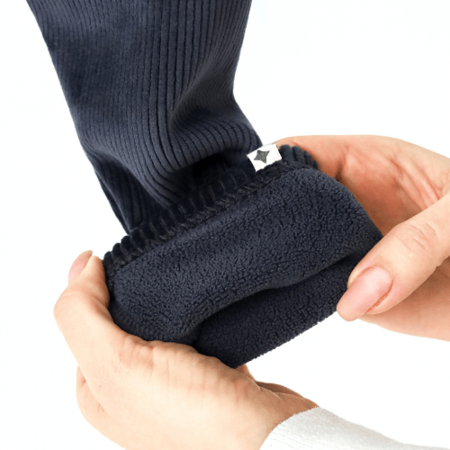 Велюровые лосины на флисе детские Magbaby Louise 1 - 6 лет Велюровый трикотаж Графитовый 134331