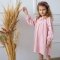 Платье детское ELA Textile&Toys Ukraine Цветы 1,5 - 7 лет Велюр Розовый EDV002PW