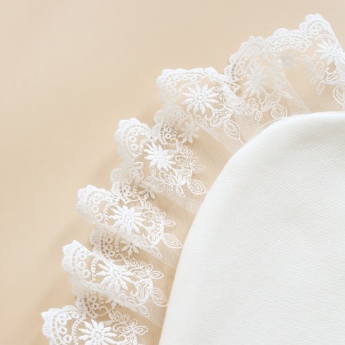 Крыжма для крещения Magbaby Lace 85х85 см Молочный 110660