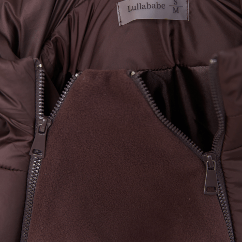 Зимняя слингокуртка для беременных 3в1 Lullababe Bergen Шоколадный LB01BR138