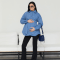 Куртка демисезонная для беременных Lullababe Alabama Denim Синий LB01AL148