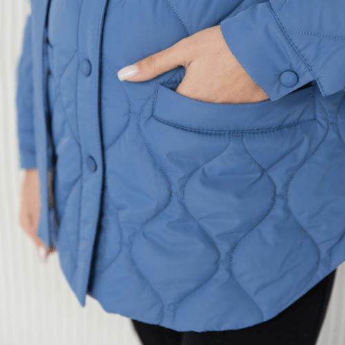 Куртка демисезонная для беременных Lullababe Alabama Denim Синий LB01AL148