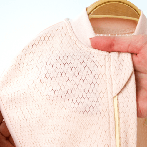 Евро пеленка кокон на молнии и шапка для новорожденных Magbaby Honey Светло-персиковый 134361