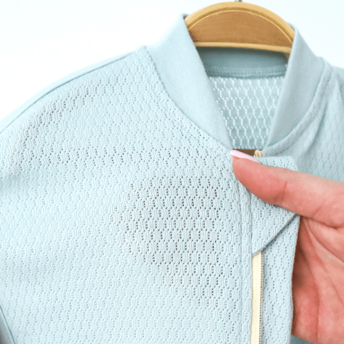 Евро пеленка кокон на молнии и шапка для новорожденных Magbaby Honey Светло-голубой 134367