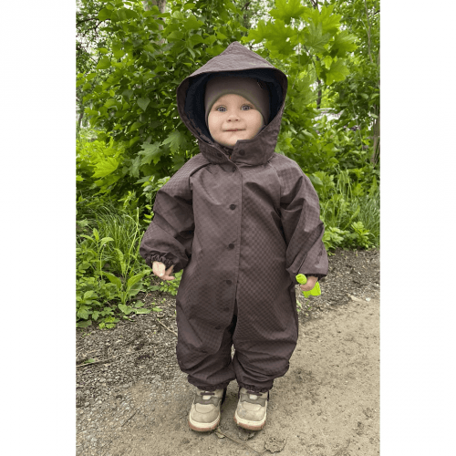 Дождевик комбинезон детский Magbaby Rainy Plus 1 - 6 лет Плащевка Шоколадный 108256