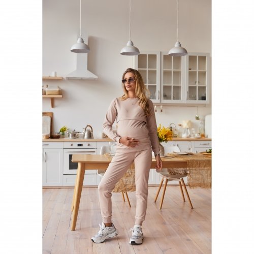 Костюм для беременных и кормящих Lullababe Detroit Beige Бежевый LB07DT140