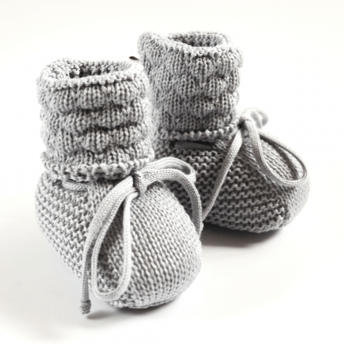 Вязанные пинетки Magbaby Scales 0 - 12 мес Серый 134400