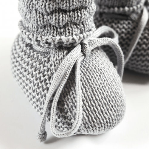 Вязанные пинетки Magbaby Scales 0 - 12 мес Серый 134400