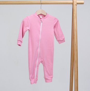 Пижама детская ELA Textile&Toys 1 - 3 лет Белый/Розовый RP001PN