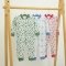 Пижама комбинезон детская ELA Textile&Toys Елочки 3 - 18 мес Футер Зеленый RP002CT