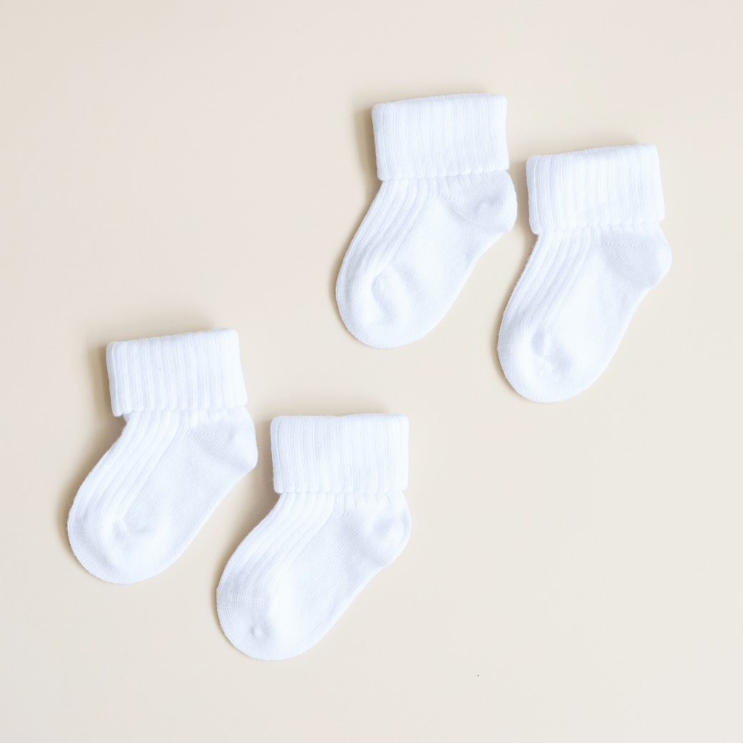 Носки детские Magbaby Base 0 - 12 мес Белый 2 шт 133195 Носки детские Magbaby Base 0 - 12 мес Белый 2 шт 133195