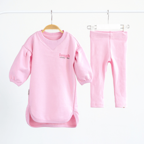 Комплект для девочки туника и лосины Magbaby Mila 2 - 6 лет Розовый 132090