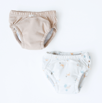 Тренировочные трусики детские 2 шт Magbaby Kamil Краб Бежевый/Белый 132433