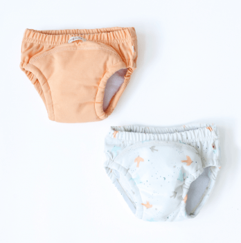 Тренировочные трусики детские 2 шт Magbaby Kamil Ласточка Оранжевый/Белый 132436