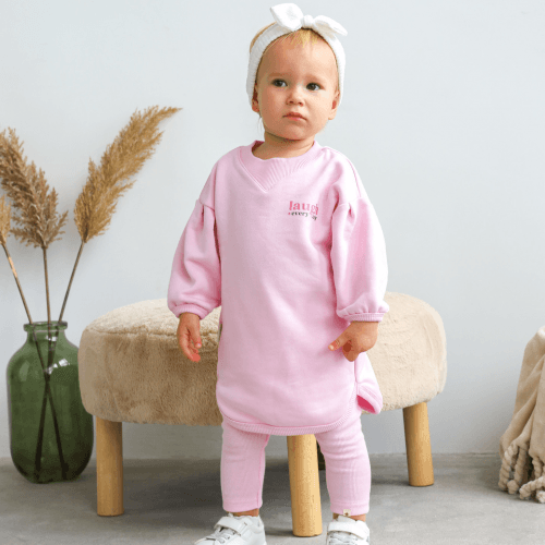 Комплект для девочки туника и лосины Magbaby Mila 2 - 6 лет Розовый 132090