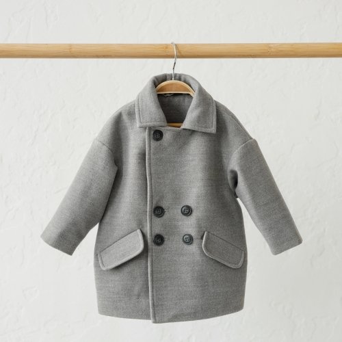 Кашемировое детское пальто Magbaby Gwen Серый 1-5 лет 109110