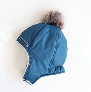 Зимняя шапка детская Magbaby Аляска 2-5 лет Синий 122167