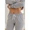 Спортивный костюм для беременных и кормящих Lullababe Detroit Steel Светло-серый LB07DT125