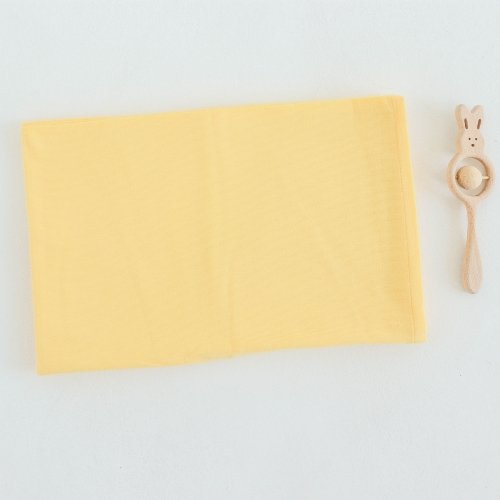 Фланелевая пеленка для детей ELA Textile&Toys Желтый 100х80 см DF001Y