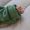 Демисезонный комбинезон для новорожденных ELA Textile&Toys 0 - 2 лет Трикотаж на флисе Молочный HR001CR