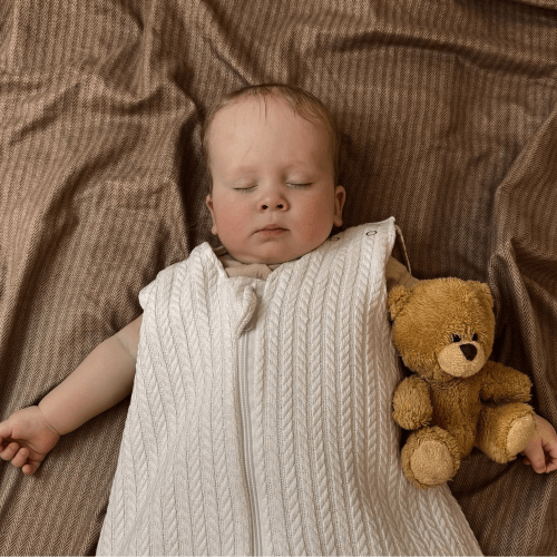 Детский спальный мешок Merrygoround Косички Голубой SM_12