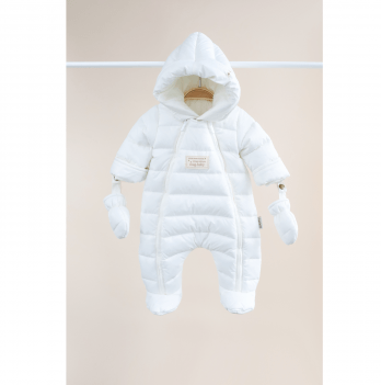 Демисезонный комбинезон для новорожденных Magbaby Mellow 0 - 12 мес Молочный 132550