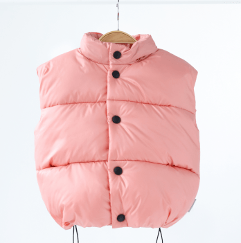 Демисезонная детская жилетка Magbaby Cloud 1 - 6 лет Плащевка Персиковый 134716