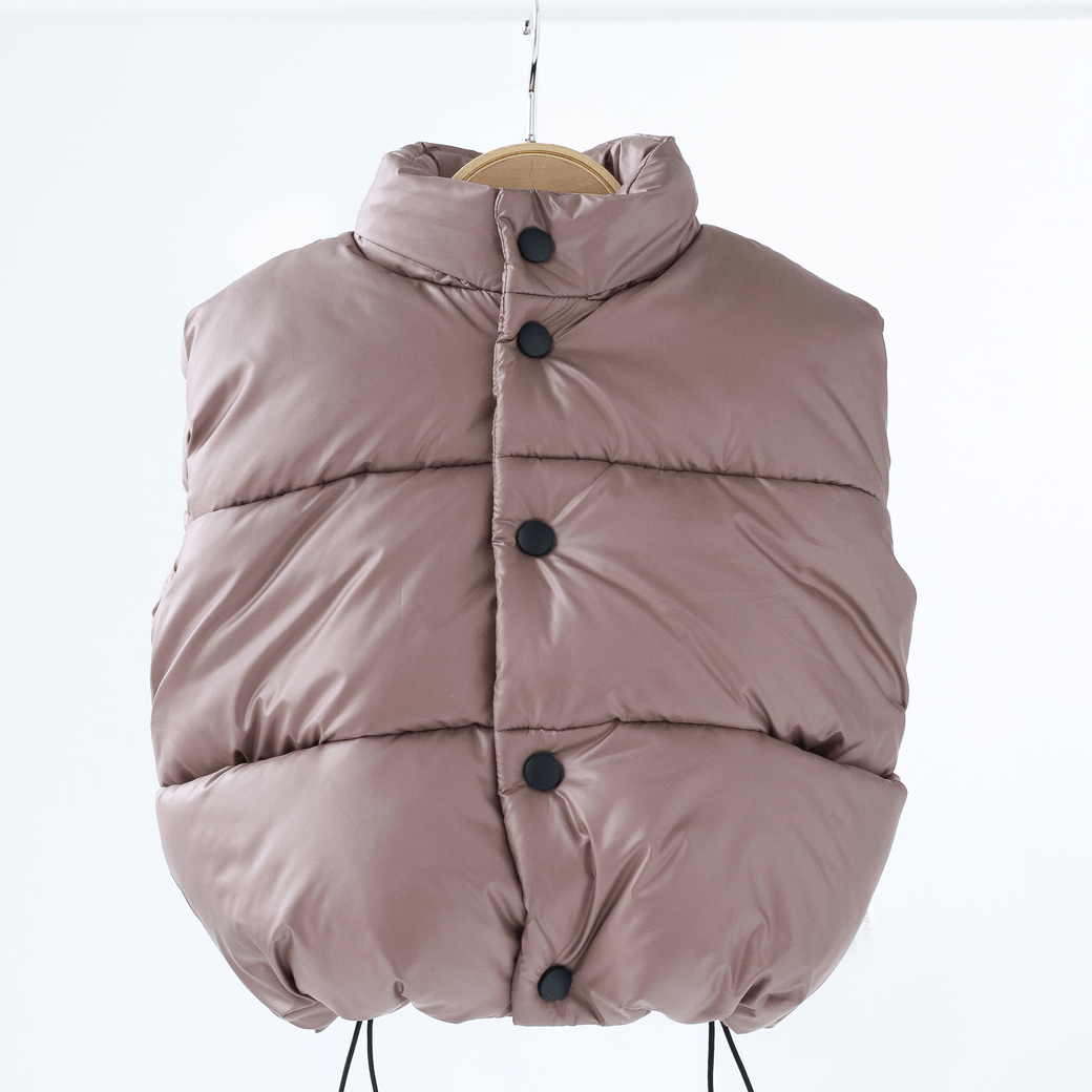 Демисезонная детская жилетка Magbaby Cloud 1 - 6 лет Плащевка Бежевый 134709