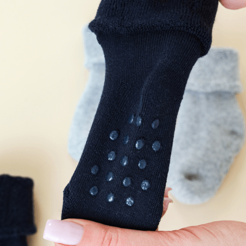 Носки детские Magbaby Terry 0 - 24 мес Синий/Серый 2 шт 133898