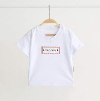 Детская футболка Magbaby Mag Baby от 3 мес до 2 лет Белый 131043