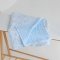 Муслиновый плед для новорожденных ELA Textile&Toys Пузырьки Муслин Голубой 150х100 см BLM003BL