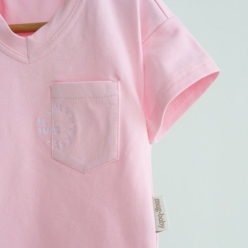 Детская футболка Magbaby Be brave от 3 мес до 2 лет Розовый 131008