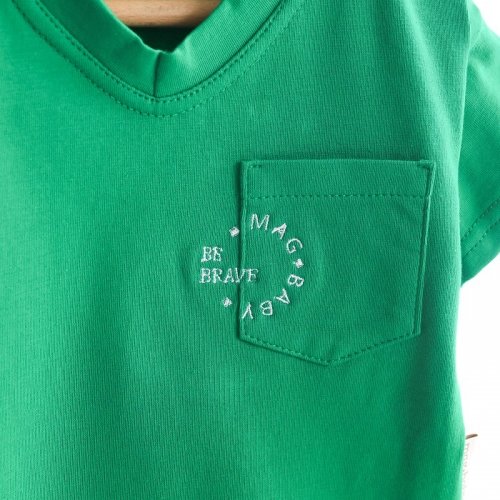 Детская футболка Magbaby Be brave от 2 до 5 лет Зеленый 131029